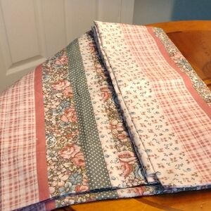 2 Vintage Cannon Standard/Queen Pillowcases